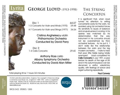 George Lloyd: The Violin & Cello Concertos