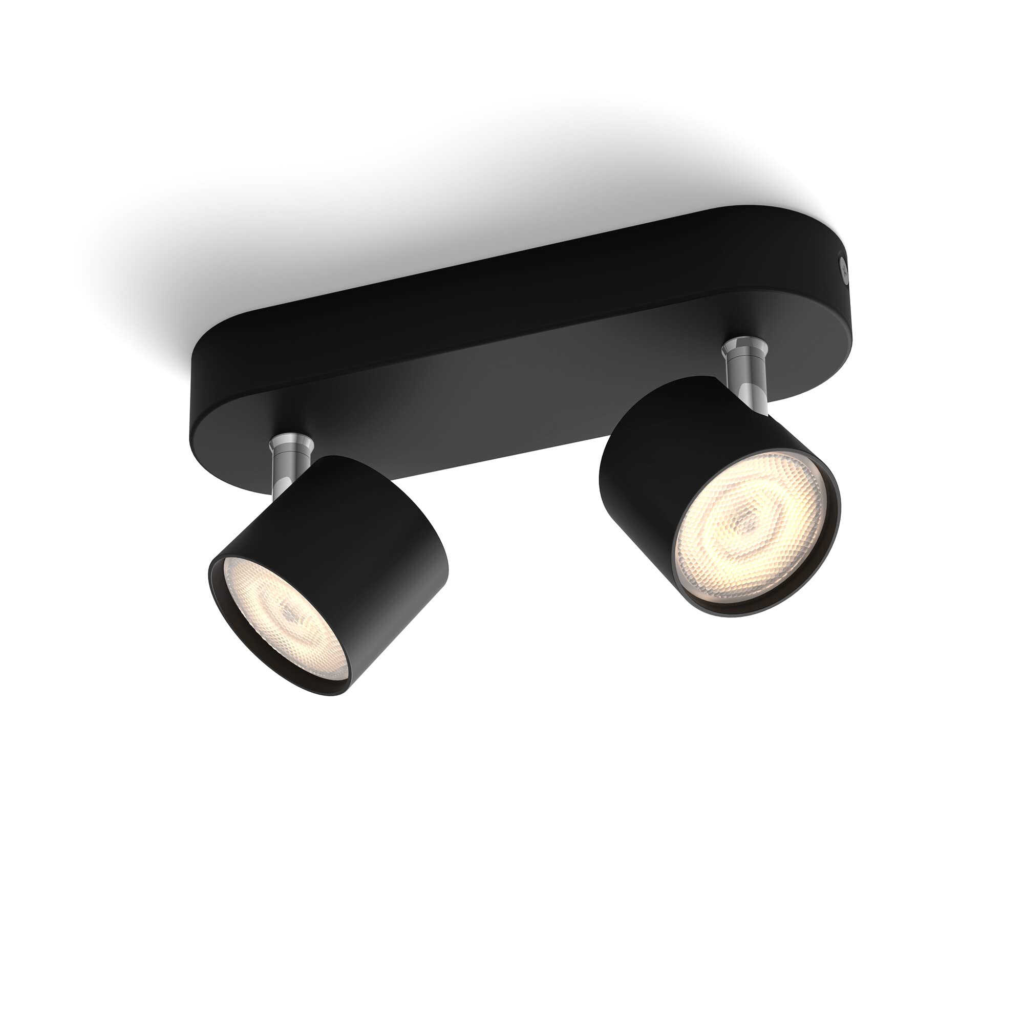 Philips Star Opbouwspot - 2-Lichts - Zwart - [Dutch Import]