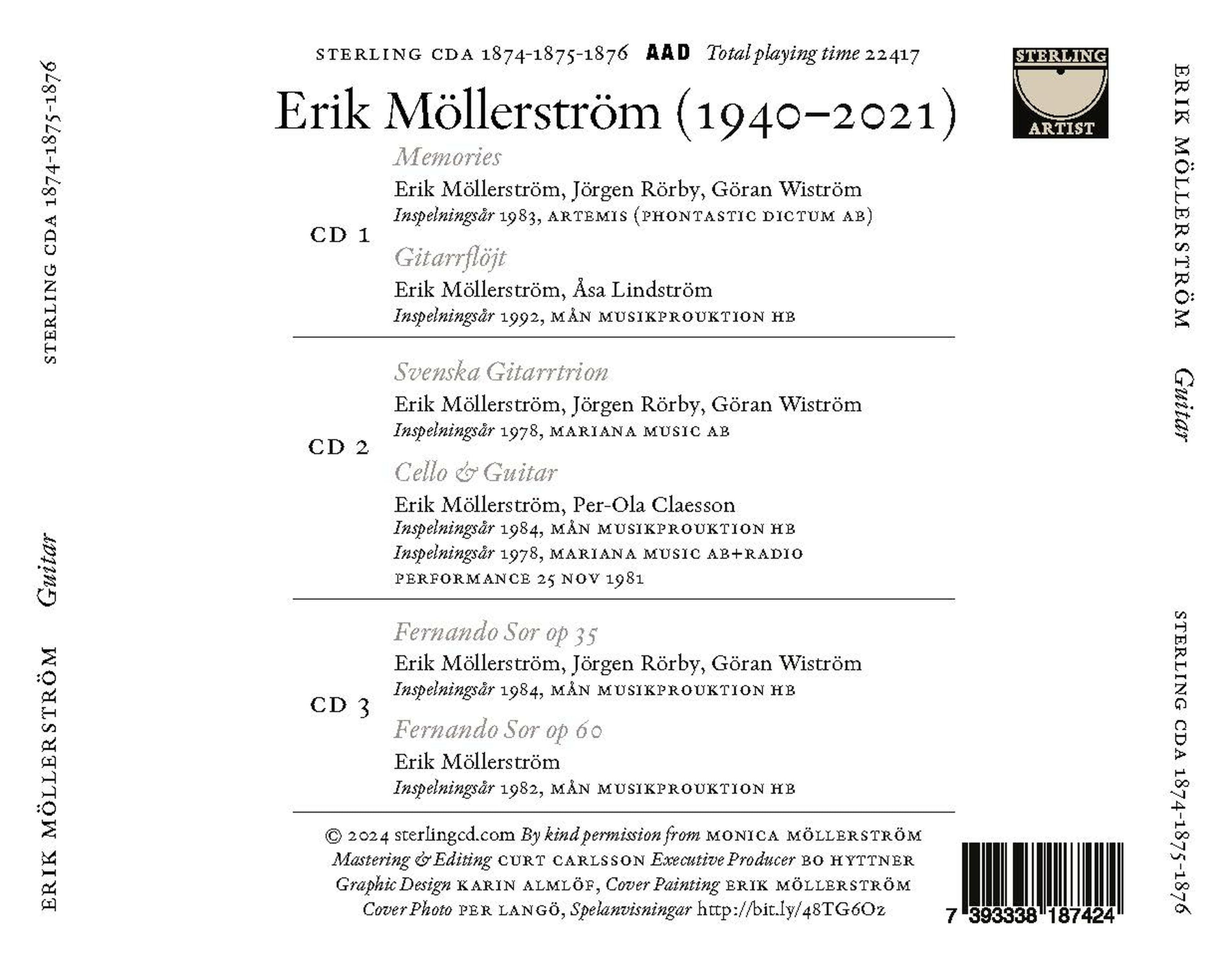 Erik Möllerström: Guitar