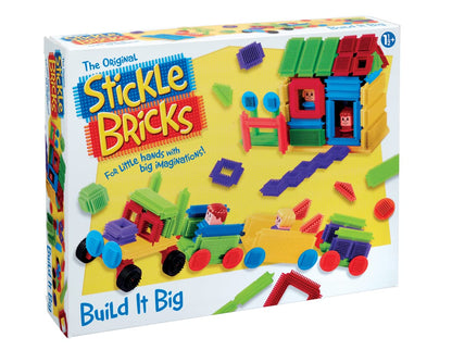 Stickle Bricks TCK02100 Build It Big Box, Einzelbett, Mehrfarbig