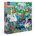 eeBoo - Duck in The Clearing gerecycled karton puzzel 1000 stukjes kleurrijk met dieren - PZTDIC