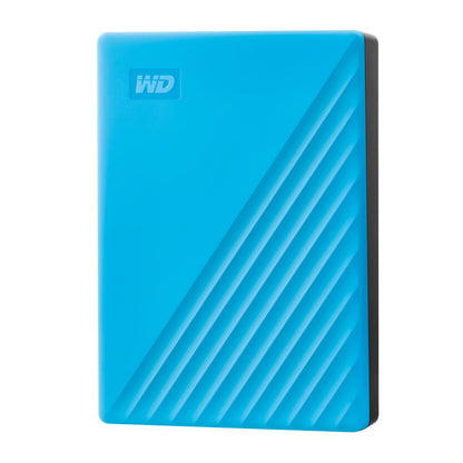 WD 6TB My Passport portable external storage, external hard drive, USB 3.0, portable HDD with software for device management, backup and password protection, works with PC, Xbox &Playstation, Blue HDD Blue 6TB PC HDD with Auto Backup Software