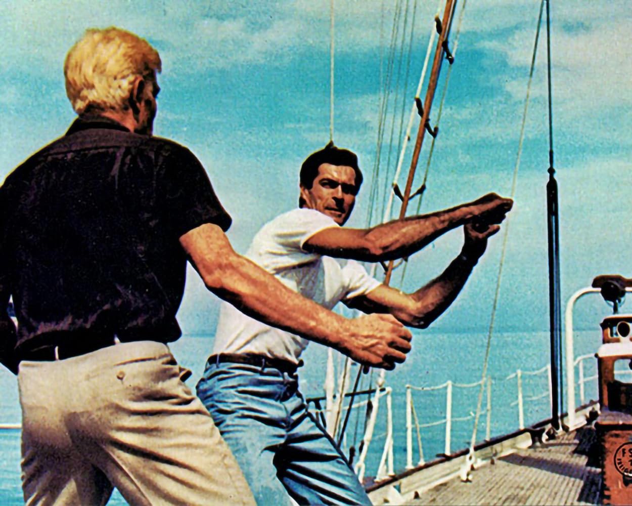 Haie bitten zu Tisch (Estouffade à la Caraïbe) / Exotischer Abenteuerfilm mit Frederick Stafford („OSS 117“) und Jean Seberg (Pidax Film-Klassiker