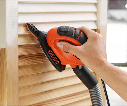 BLACK & DECKER - 55W MOUSE SANDER+6 SANDING SHEETS