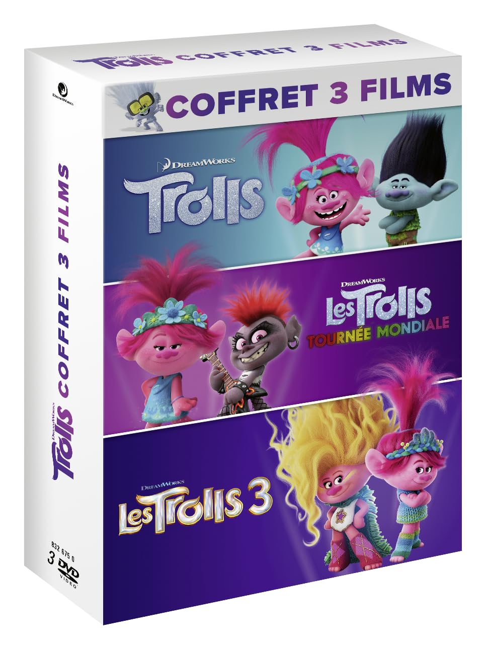 Les Trolls 1/2/3 (Region 2)