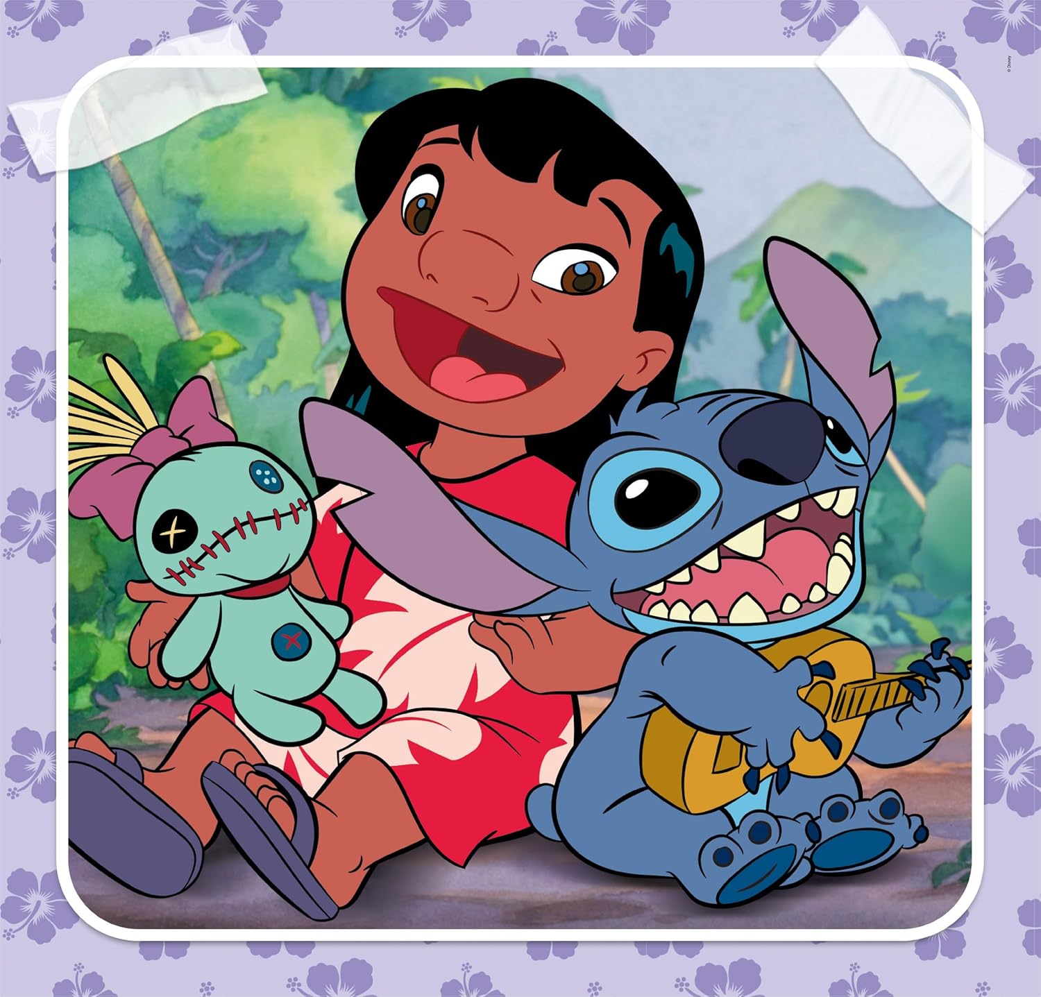 Clementoni Puzzel Square Stitch Disney 3 Puzzel Met 48 Stukjes - Supercolor Puzzel Voor Kinderen, Gemaakt In Italië 25321