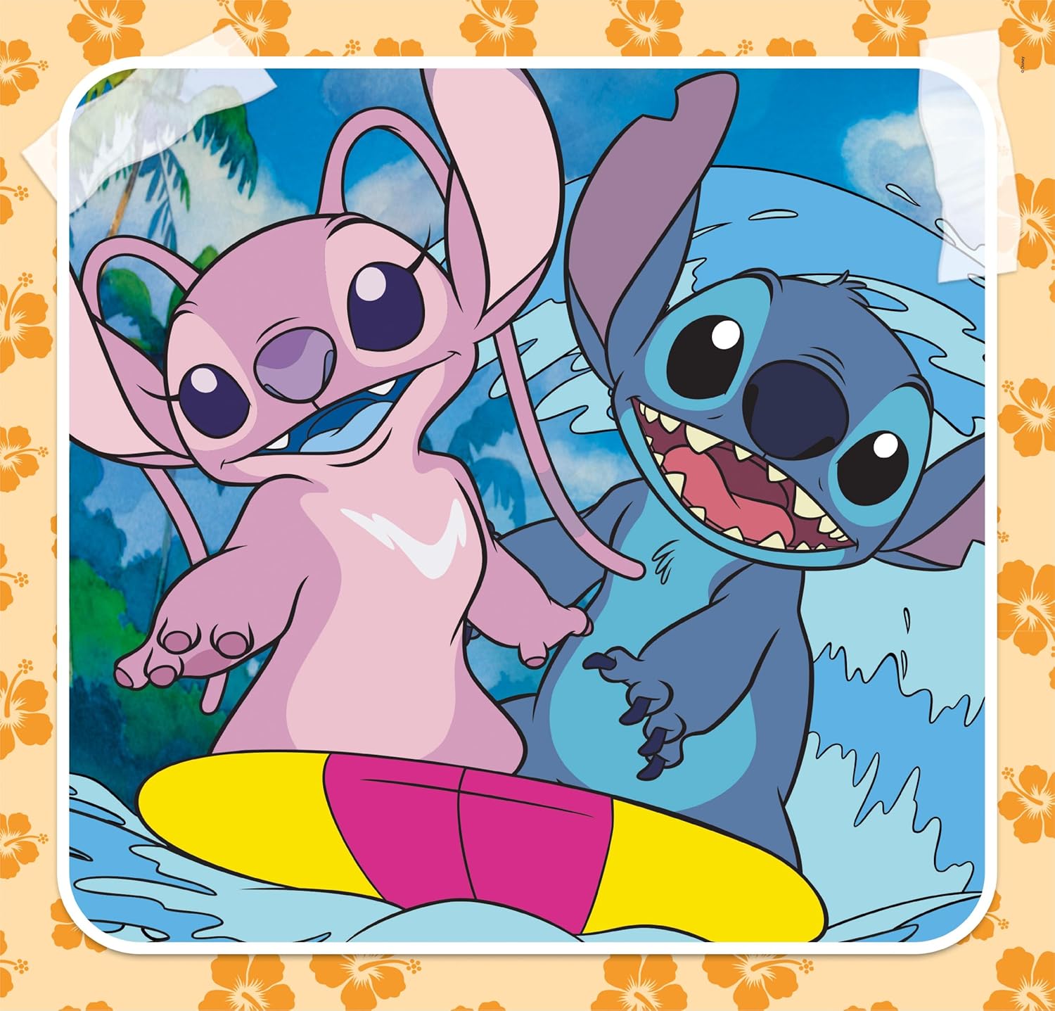 Clementoni Puzzel Square Stitch Disney 3 Puzzel Met 48 Stukjes - Supercolor Puzzel Voor Kinderen, Gemaakt In Italië 25321