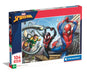 Clementoni 25778 Marvel Spider Man Jigsaw 104 Pieces-Supercolor Children 6-8 Years, Cartoon, Gift for Boy/Girls, Puzzle for Kids, Made in Italy, Multicolor