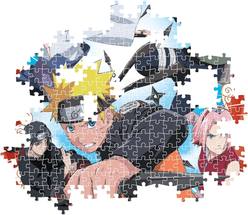 Clementoni Naruto Anime 1000 Puzzle De 500 Piezas, Rompecabezas Adultos, Entretenimento, 39833
