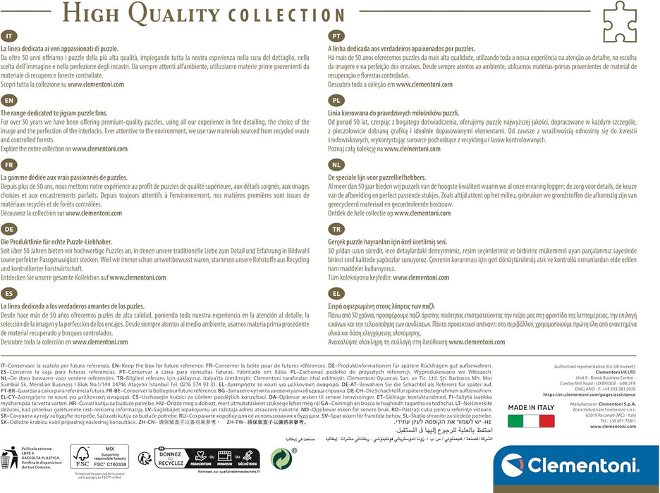 Clementoni Naruto Anime 1000 Puzzle De 500 Piezas, Rompecabezas Adultos, Entretenimento, 39833