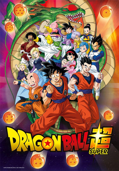Clementoni - Dragonball Dragonball-1000 Pieces, Poster Included, Anime, Manga, Superhero Puzzle, Fun for Adults, Made in Italy, 39919, Multicoloured