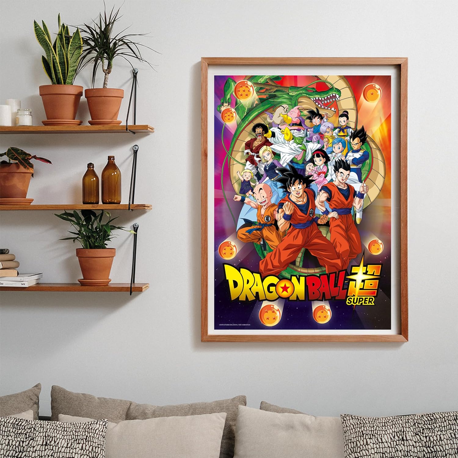 Clementoni - Dragonball Dragonball-1000 Pieces, Poster Included, Anime, Manga, Superhero Puzzle, Fun for Adults, Made in Italy, 39919, Multicoloured