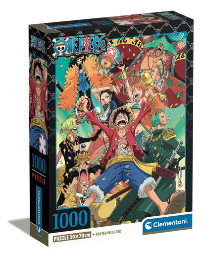 CLEMENTONI 1000 el. Compact Anime One Piece