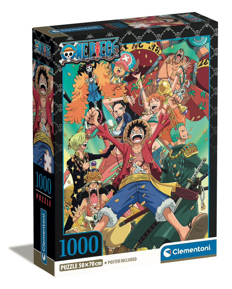 CLEMENTONI 1000 el. Compact Anime One Piece