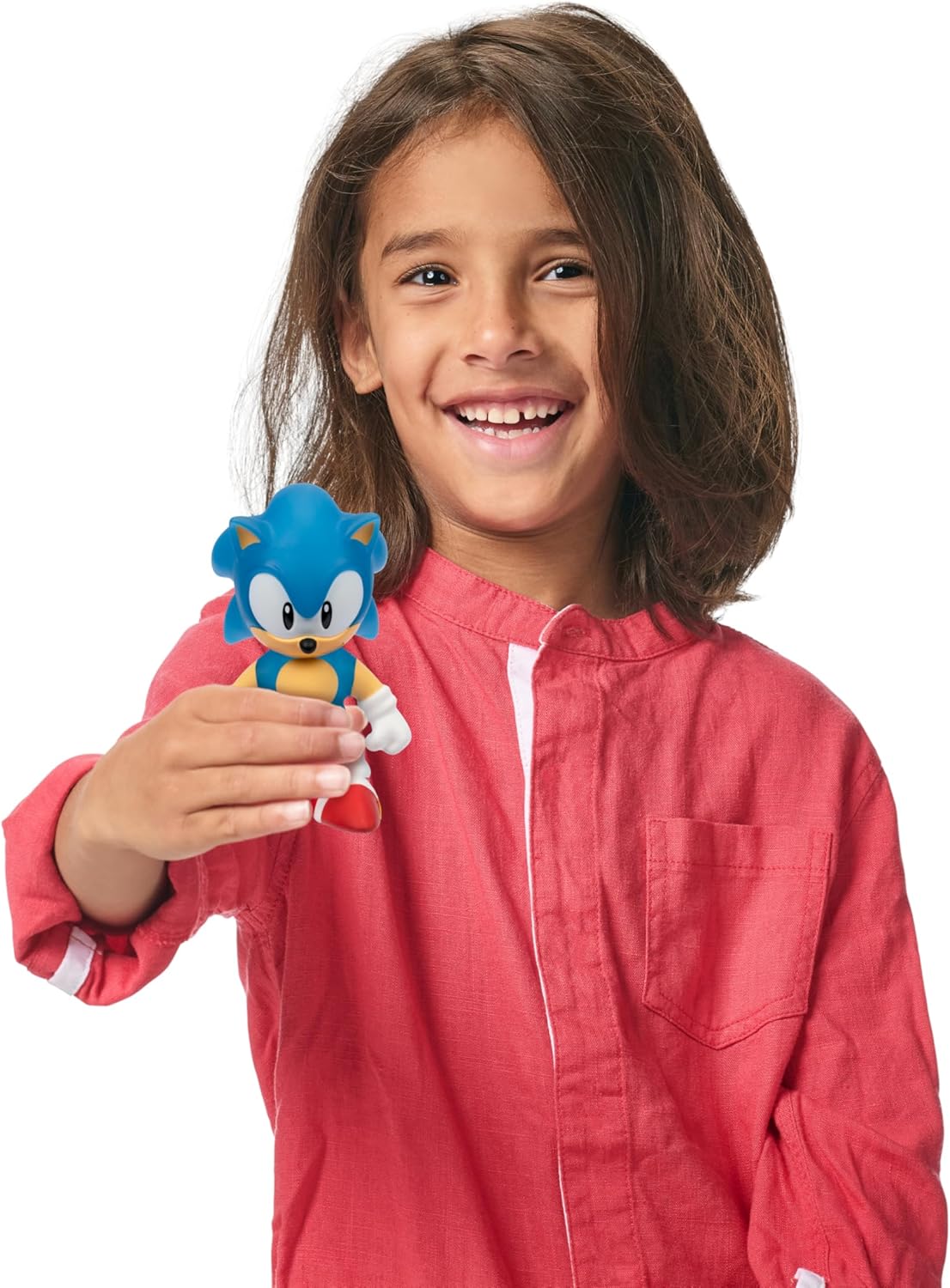 Heroes of Goo Jit Zu Sonic the Hedgehog, Speed Surge Sonic, Powered Up With Glow Surge Giving Him Glow-in-the-Dark Powers