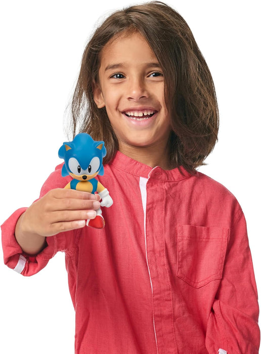 Heroes of Goo Jit Zu Sonic the Hedgehog, Speed Surge Sonic, Powered Up With Glow Surge Giving Him Glow-in-the-Dark Powers