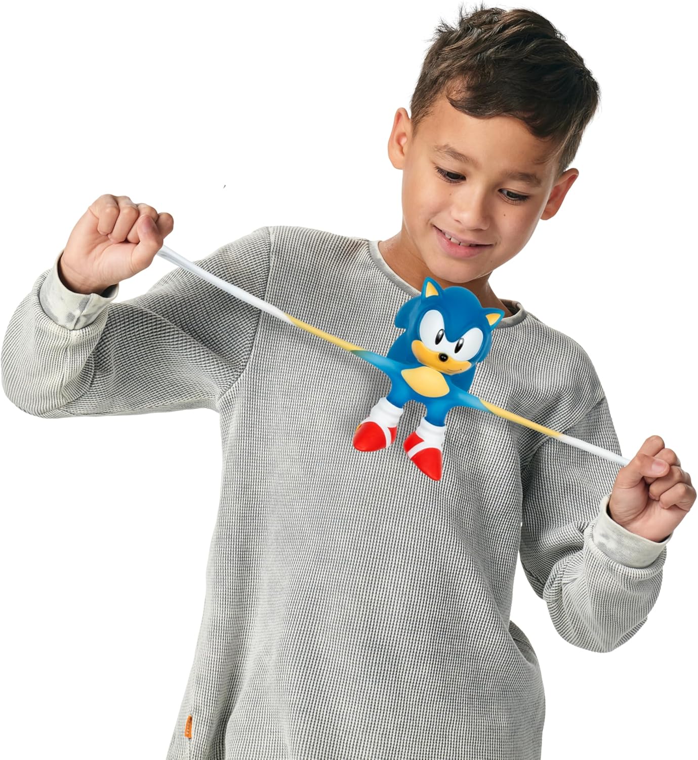 Heroes of Goo Jit Zu Sonic the Hedgehog, Speed Surge Sonic, Powered Up With Glow Surge Giving Him Glow-in-the-Dark Powers