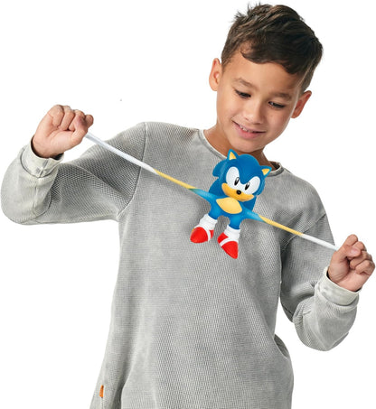 Heroes of Goo Jit Zu Sonic the Hedgehog, Speed Surge Sonic, Powered Up With Glow Surge Giving Him Glow-in-the-Dark Powers