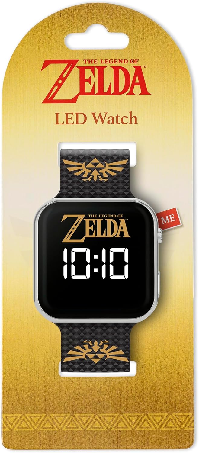Zelda Black Strap LED Watch GLZ4013