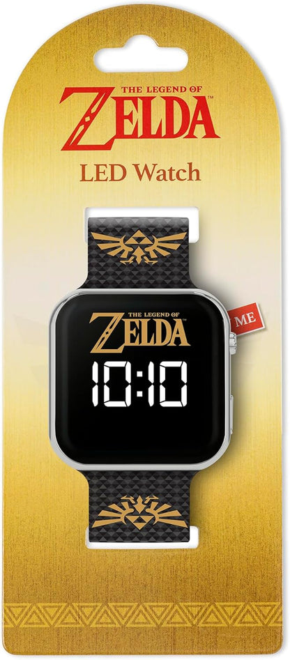 Zelda Black Strap LED Watch GLZ4013