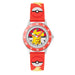 Pokemon 3D Time Teacher Red Silicone Strap Watch POK9074