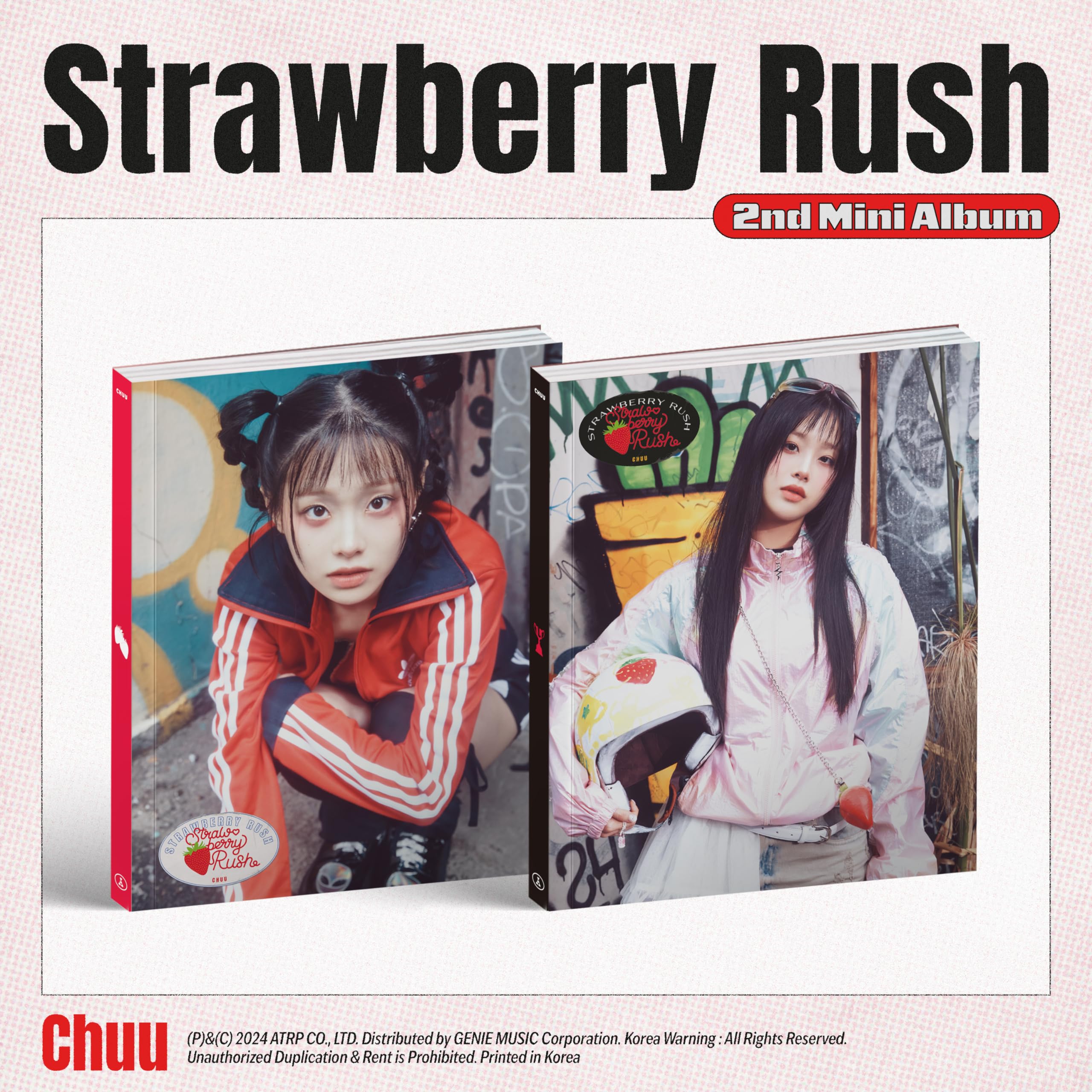 Strawberry Rush - Random Cover - incl. 160pg Photobook, Photocard, Folded Poster, Coaster + Certificate of Merit
