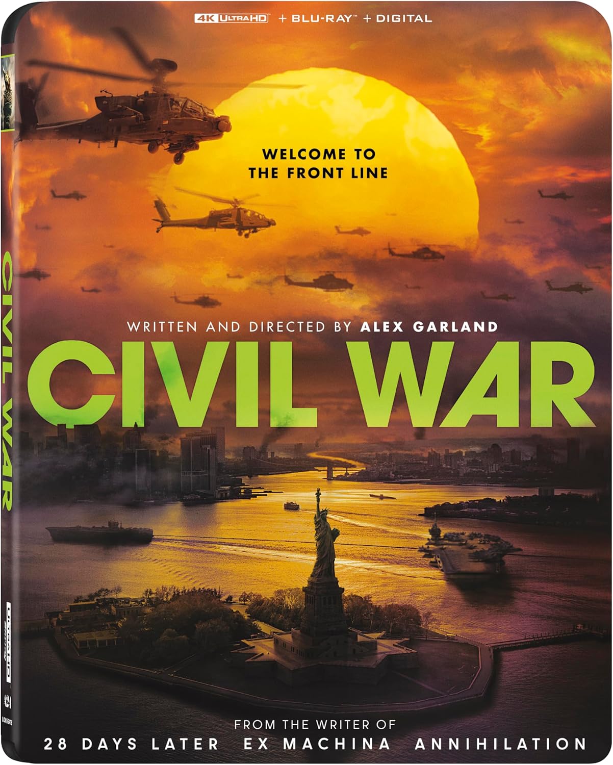 Civil War 4K + Bluray + Digital
