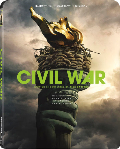 Civil War 4K + Bluray + Digital