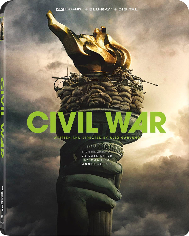 Civil War 4K + Bluray + Digital