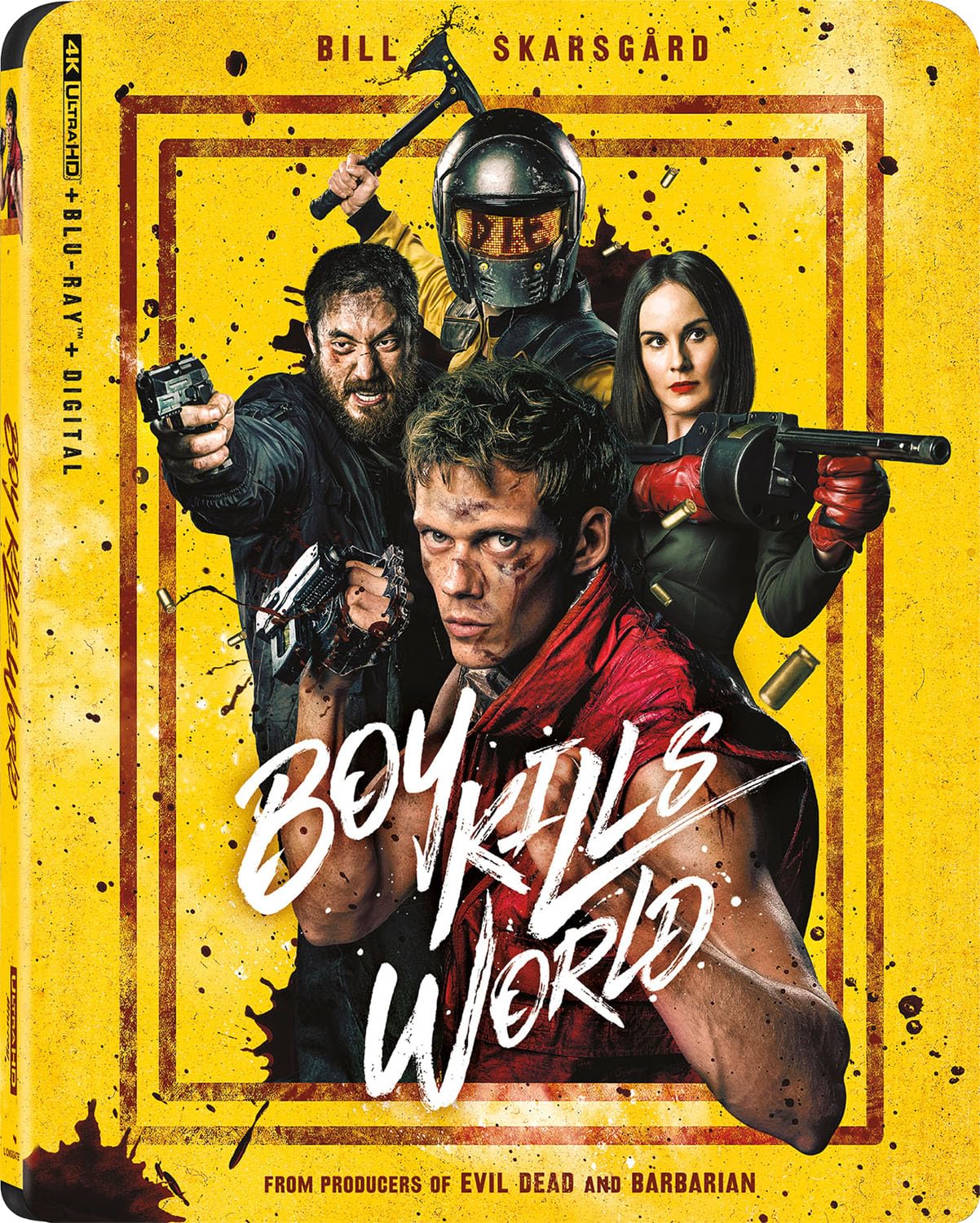 Boy Kills World 4K + Bluray + Digital