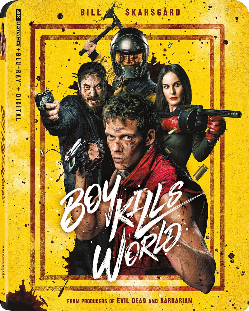 Boy Kills World 4K + Bluray + Digital