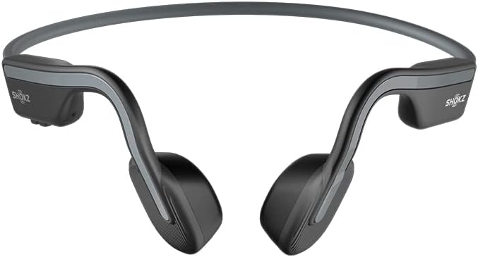 SHOKZ OpenMove Bone Conduction Headphones For Sport(Slate Grey