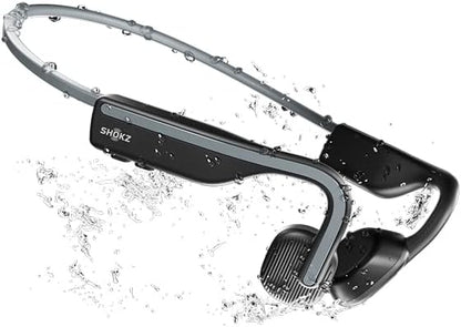 SHOKZ OpenMove Bone Conduction Headphones For Sport(Slate Grey