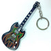 MUSIC LEGENDS COLLECTION James Hetfield - The Grync Wooden Guitar Keyring - Metallic