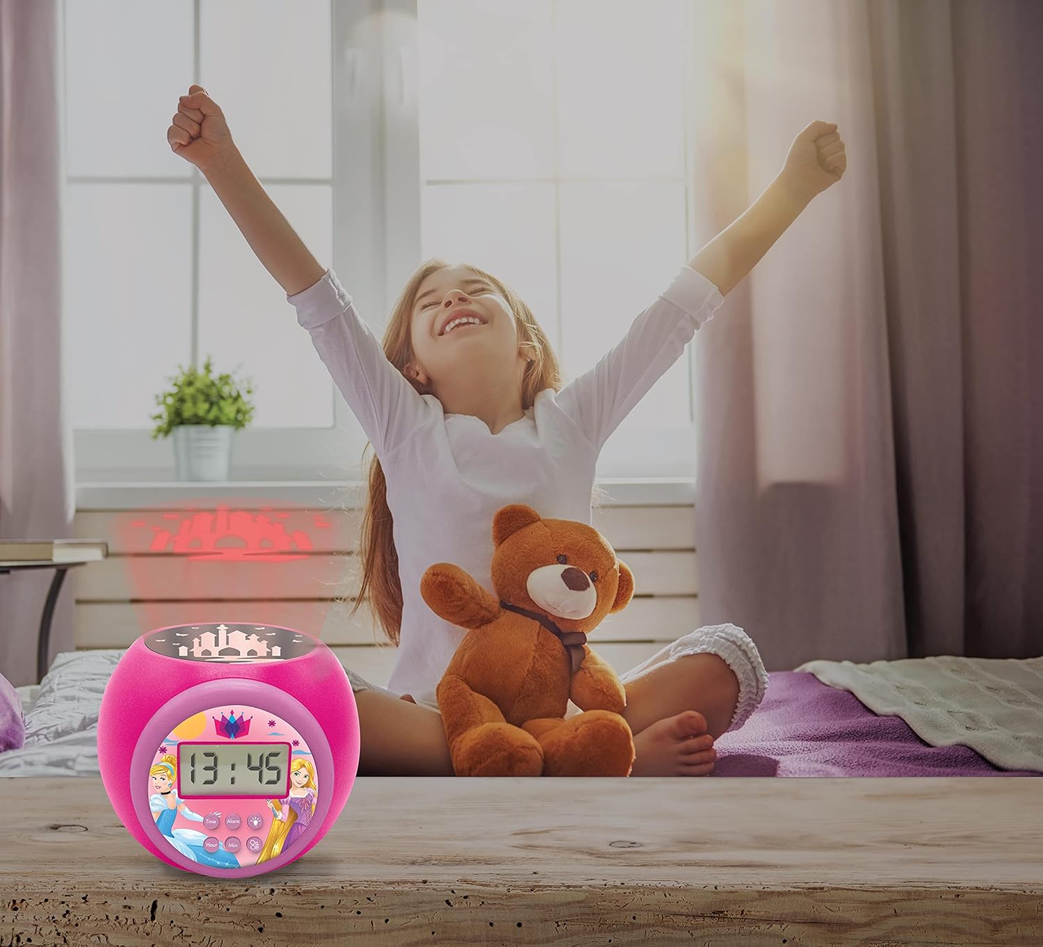 Lexibook - Disney Princess Projector Alarm Clock (Rl977Dp)