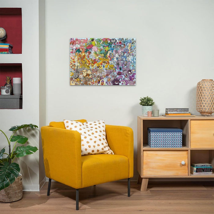 Ravensburger Puzzle 1000 Teile 12000460 Challenge Pokémon - Alle 150 Pokémon der 1. Generation als herausforderndes Puzzle für Erwachsene und Kinder ab 14 Jahren