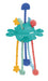 LUDI - Zippy Toy - Multisensory Stimulation Toy - Different Textures - Ergonomic - Soft Material - from 10 Months - Relieves Dental Thrust - Dexterity and Motor Skills - 14 x 21 x 14 cm