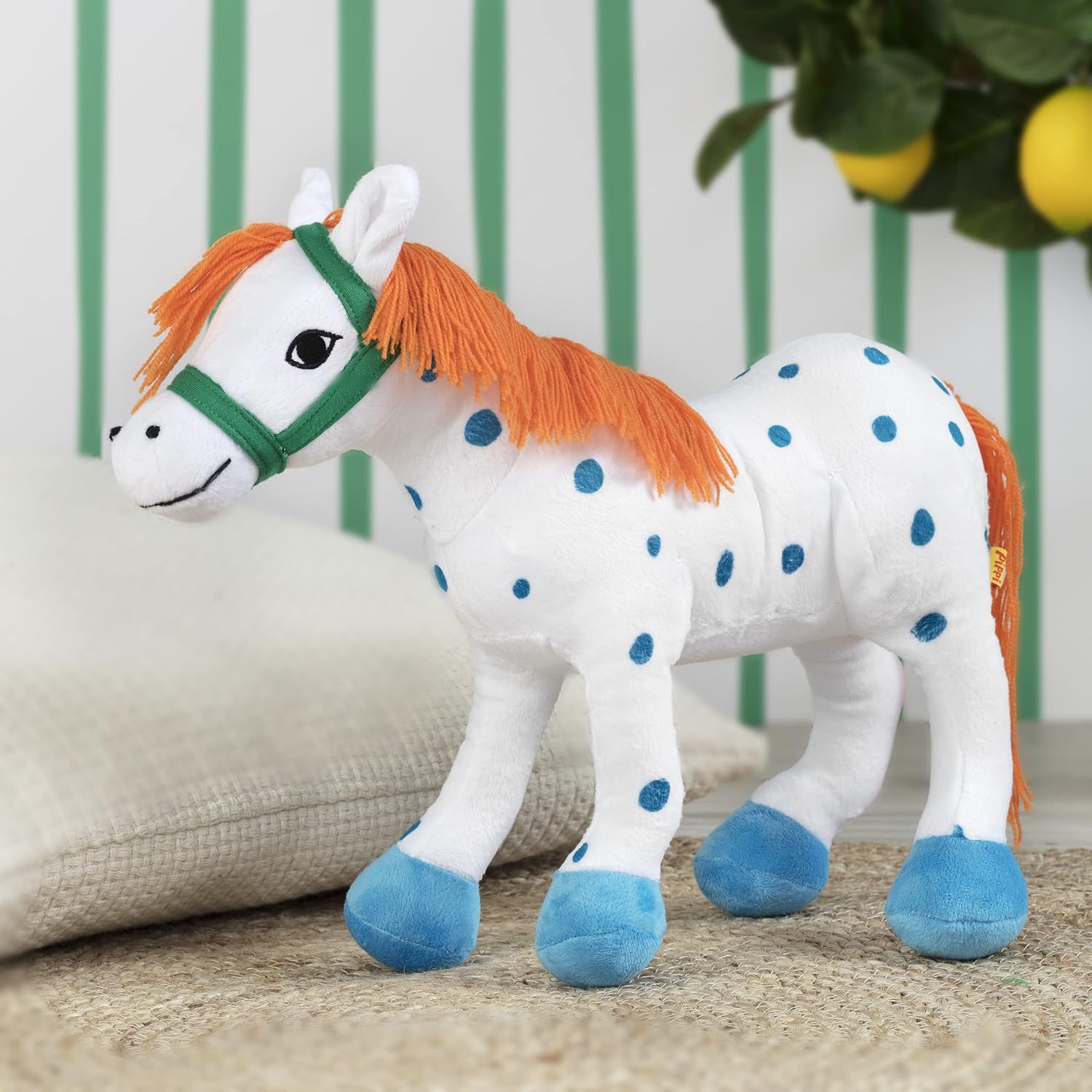 Pippi Langstrumpf Kleiner Onkel Kuscheltier Pferd – süßes Plüschtier für Mädchen und Jungen – niedliches Spielpferd Spielzeug und Plüschpferd – ab 0+ Monate (Kleiner Onkel 30cm