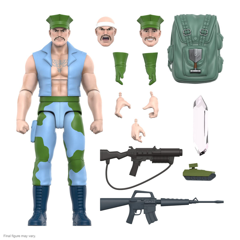 Super7 ULTIMATES! G.I. Joe Gung-Ho - 7" G.I. Joe Action Figure with Accessories Classic Cartoon Collectibles and Retro Toys