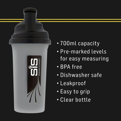 Science In Sport Science In Sport SIS Protein Shaker Bottle - 700 ml - clear