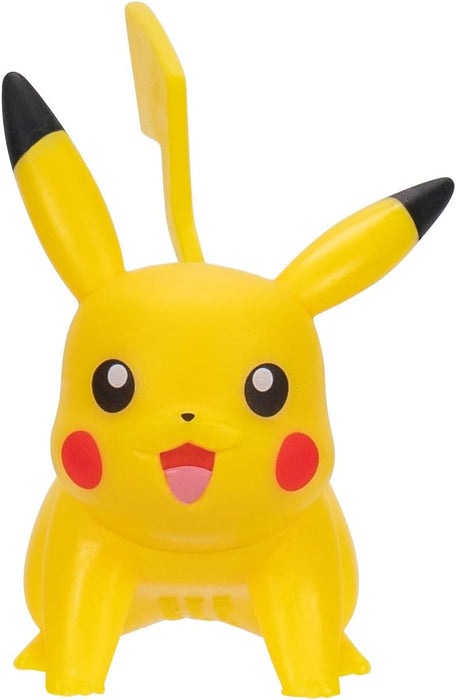 Pokémon Carry Case Beach Battle Playset - Portable Transforming Backpack Playset with Action Features and 2-inch Pikachu Battle Figure