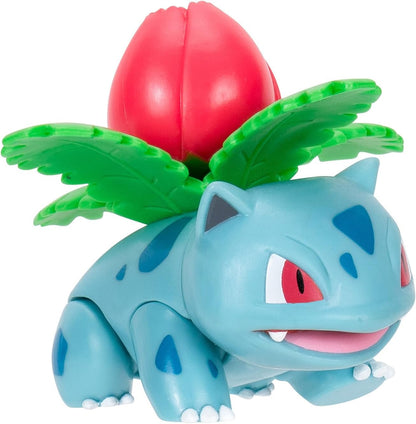 Pokémon PKW3893 Battle Figure Set - Pikachu, Miniras, Bisaknosp, Official Figures Set