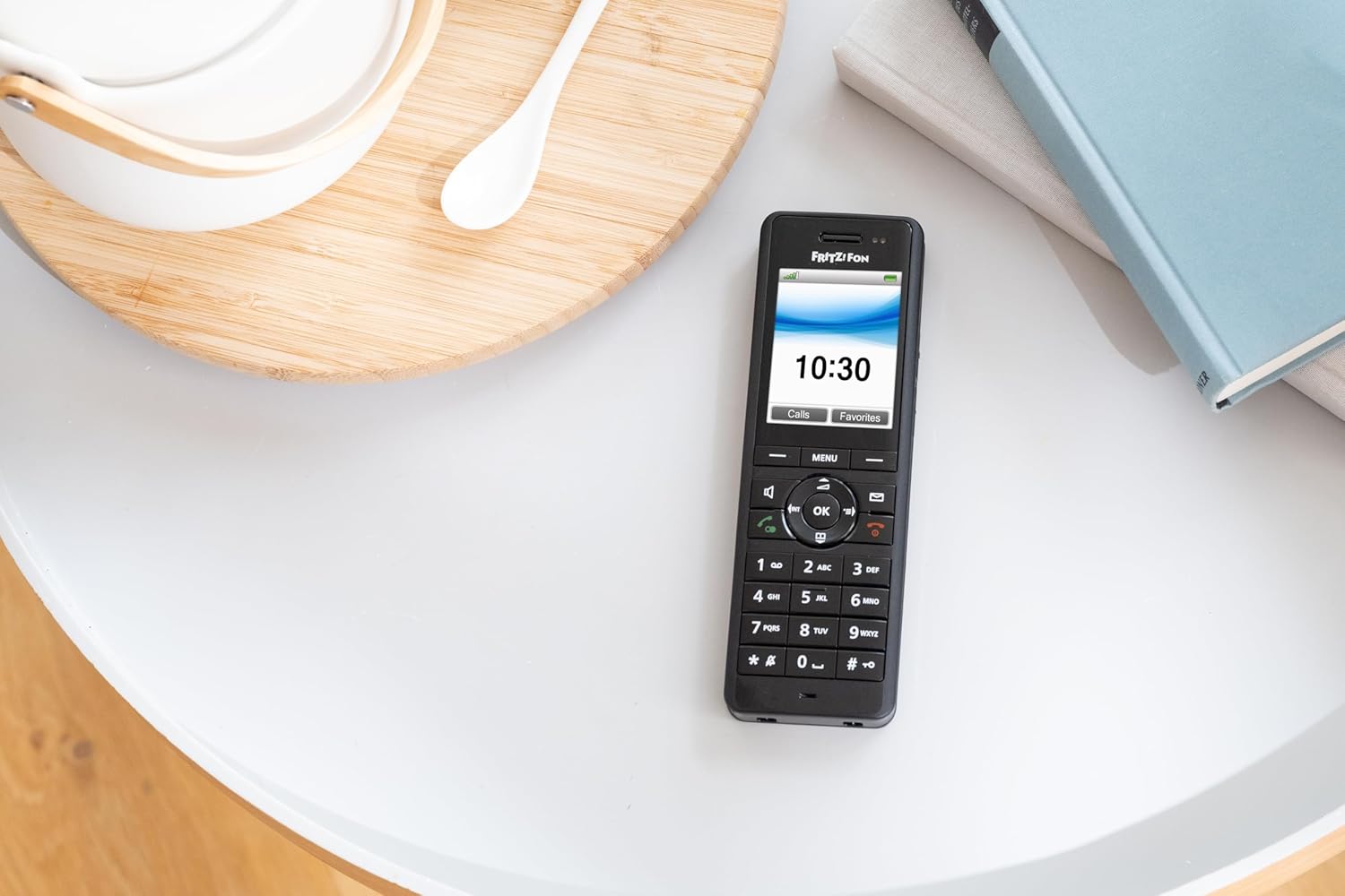 FRITZ! Fon X6 Edition International Nero - Cordless DECT Analogico, Full Duplex HD, Display a colori, Tante funzioni smart home in combinazione FRITZ!Box, manuale in italiano