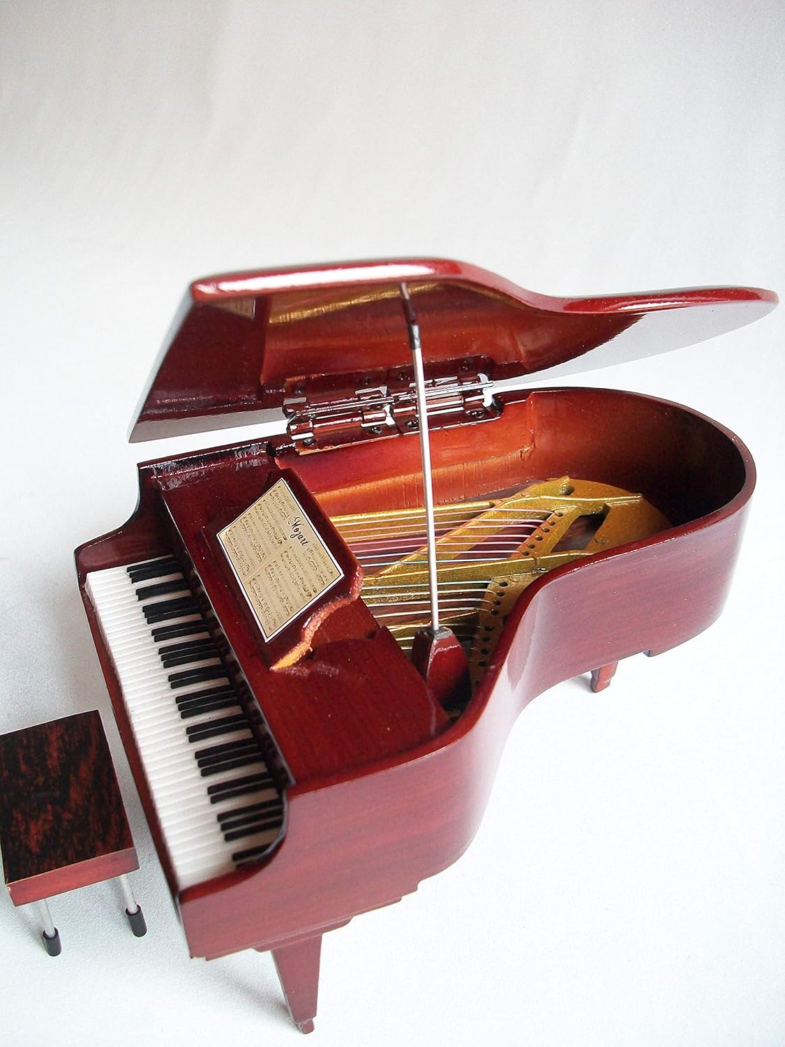 Shoponica Wooden Miniature Piano Replica