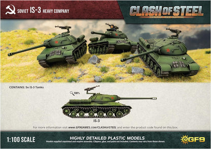 Gale Force Nine - Clash of Steel - IS-3 Heavy Tank Company