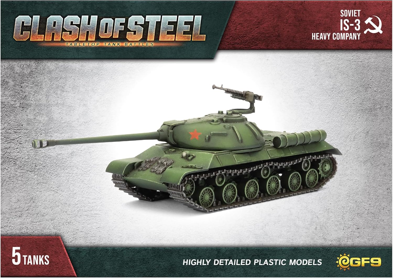 Gale Force Nine - Clash of Steel - IS-3 Heavy Tank Company