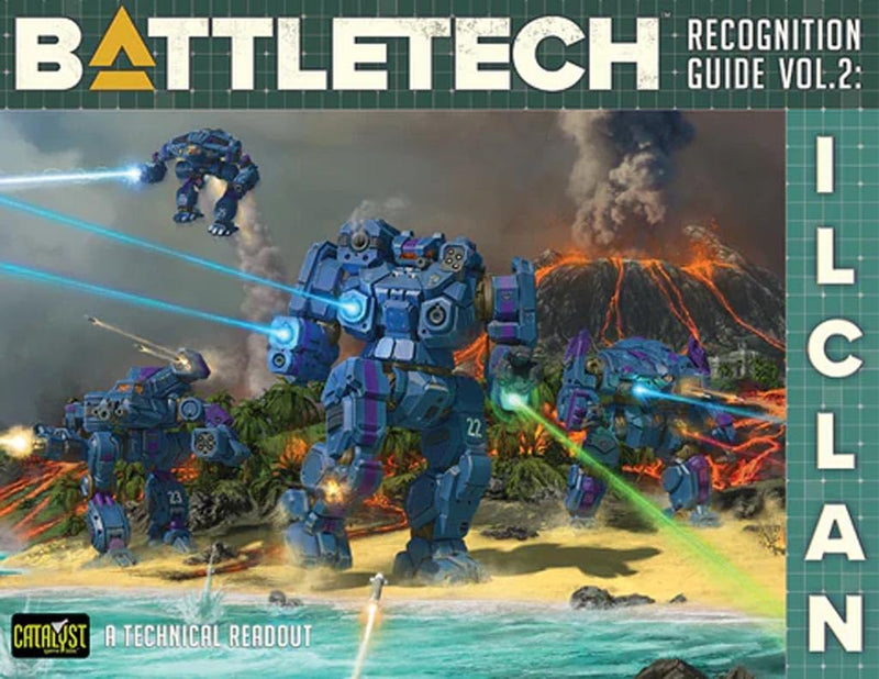 Catalyst Game Labs BattleTech | Book | Recognition Guide Vl 2 ilclan Ages 14+