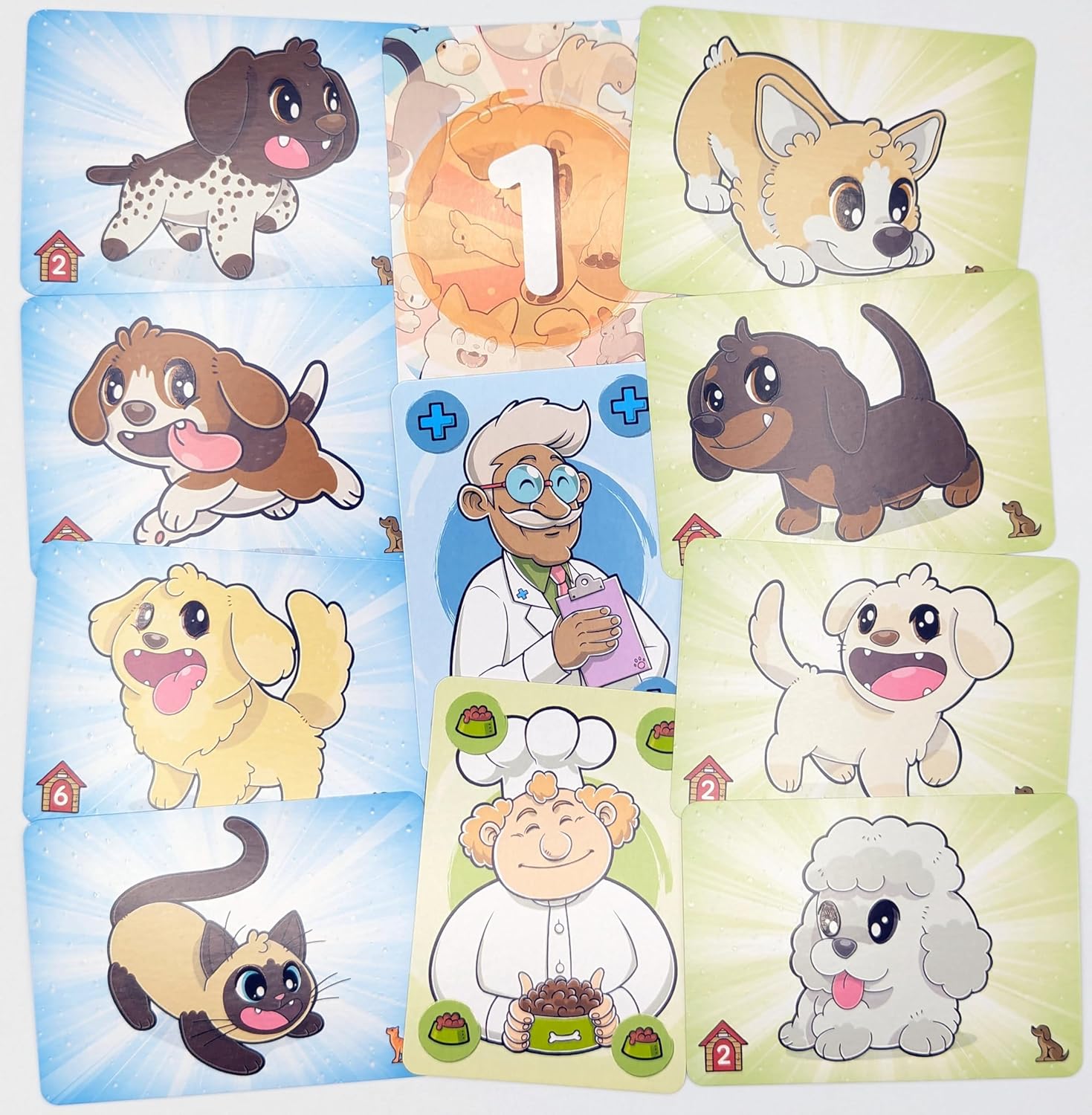 Arcane Wonders Super Kawaii Pets, Party Card Game, for 1 to 4 Players and Ages 8