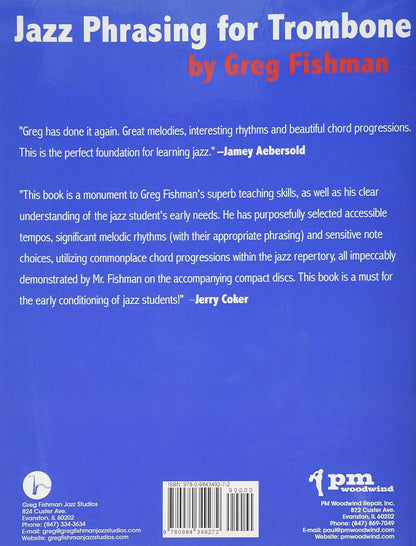 Jazz Phrasing for Trombone Volume 1