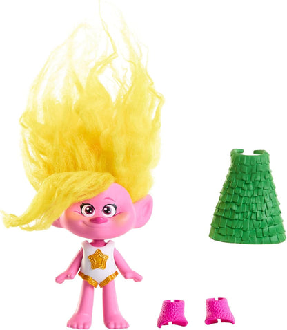 Mattel Trolls Band Together Viva Small Doll with Removable Outfit & Plush Hair, Toys Inspired by the Movie, HNF07